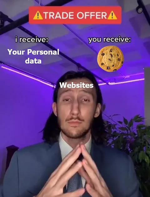 Personal Data for a Cookie