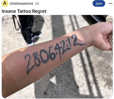 Insane Tattoo Regret
