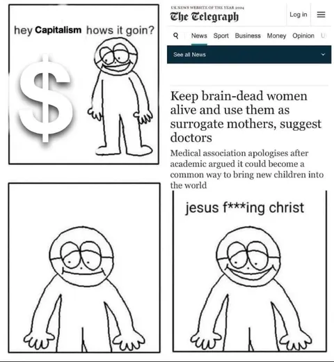 Capitalism meets brain-dead surrogacy