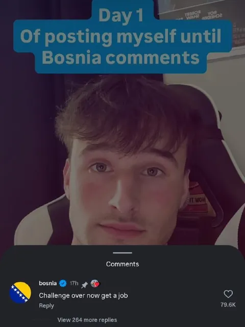 Day 1 Bosnia Comments Challenge