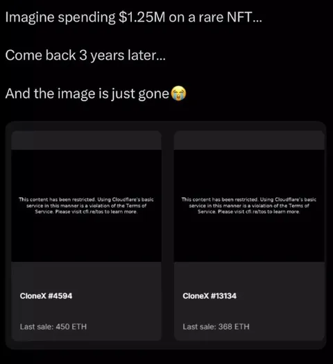Rare NFT Image Disappeared