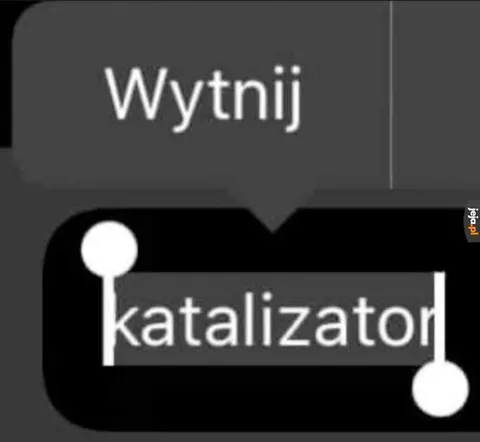 Wytnij katalizator