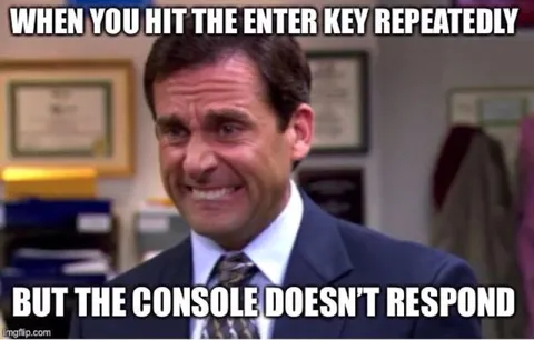 Enter Key Not Responding