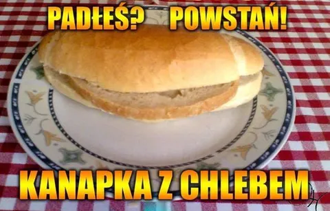 Kanapka z chlebem