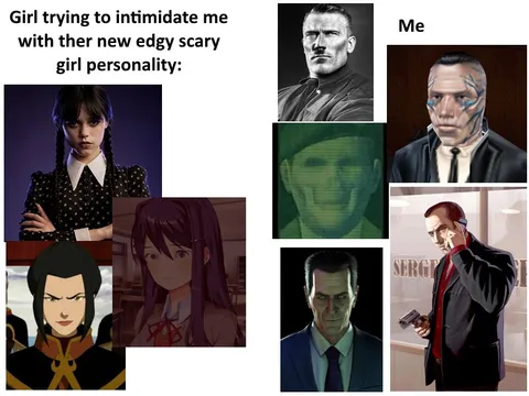Edgy Girls Versus Intimidating Men