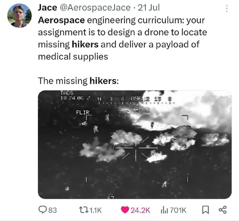 Drone Finds the Missing Hikers