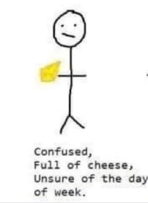 Confused Full of Cheese