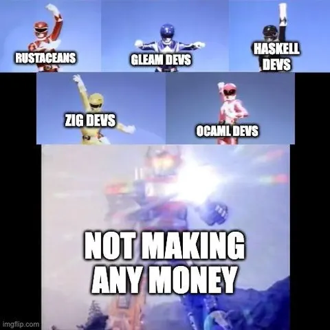 Programming Languages Making No Money
