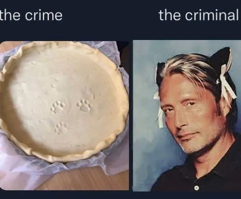 The Pie Crime and Criminal