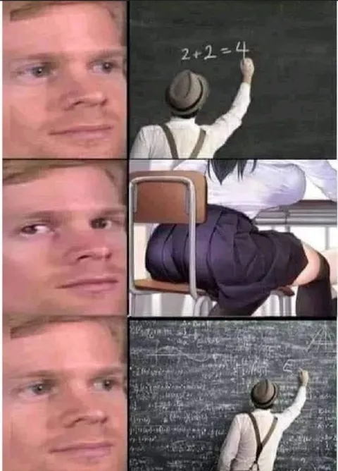 Учитель заметил ученицу
