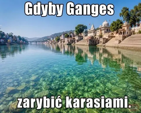Gdyby Ganges zarybić karasiami