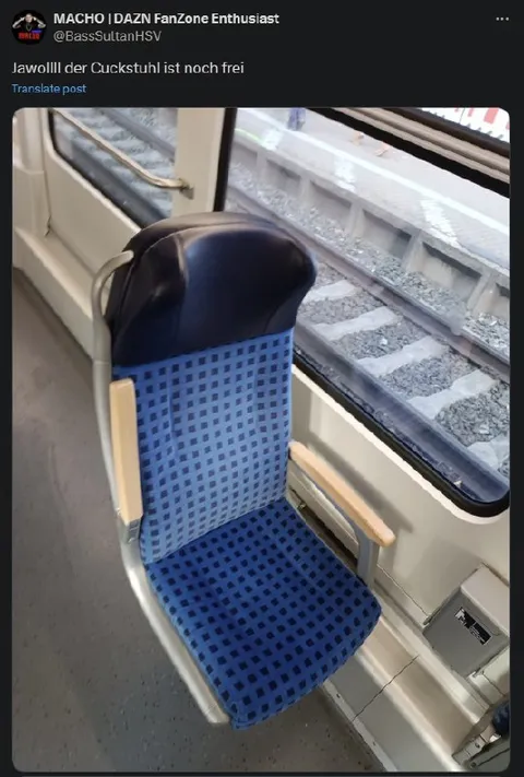 Der Cuckstuhl ist noch frei