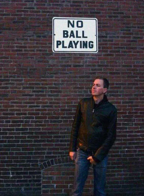 No Ball Playing