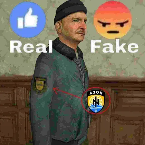 Real Fake Azov Patch