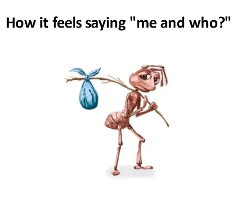 Me and who reaction