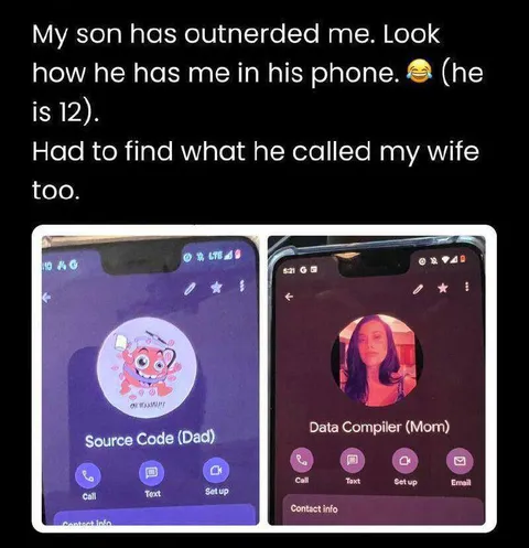 Source Code Dad Data Compiler Mom