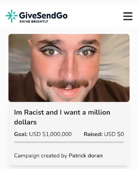 Racist Million Dollar Campaign
