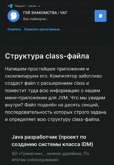 Гей-знакомства и Java-разработчик