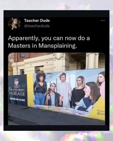 Masters in Mansplaining