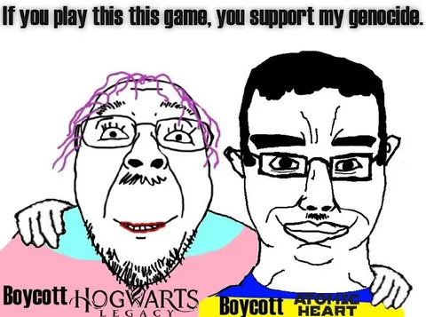 Boycott Hogwarts Legacy and Atomic Heart