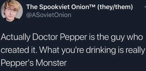 Doctor Pepper’s Monster