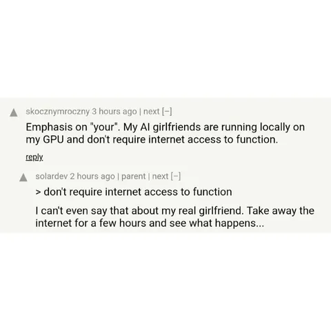Real Girlfriend Needs Internet
