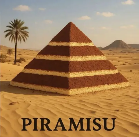 Пирамида из тирамису