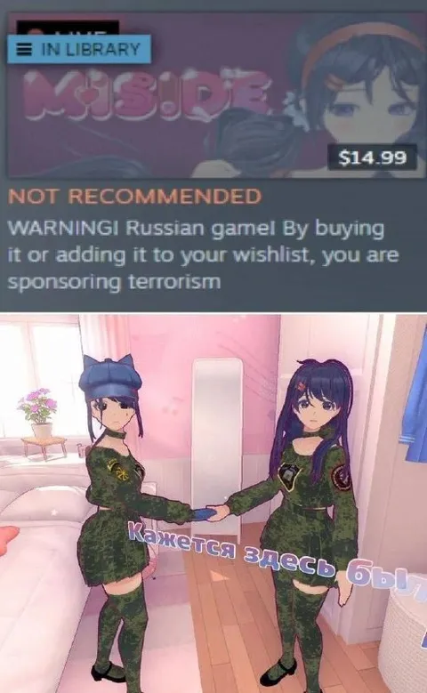 Russian Game Sponsors Terrorism
