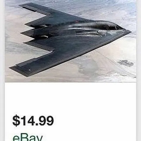 Stealth Bomber on eBay
