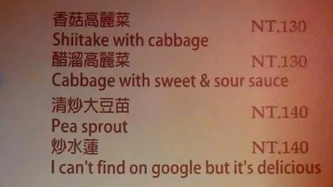 I Can't Find It on Google