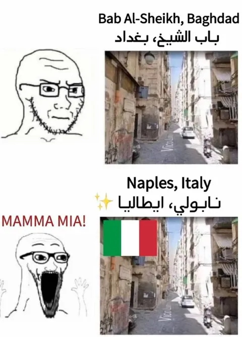 Naples Looks Like Baghdad