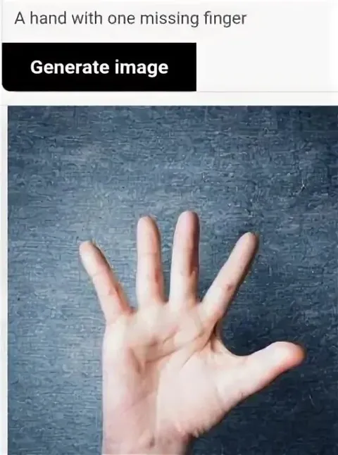 AI Can't Count Fingers