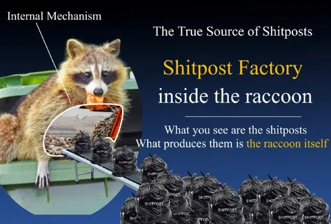 Raccoon Shitpost Factory