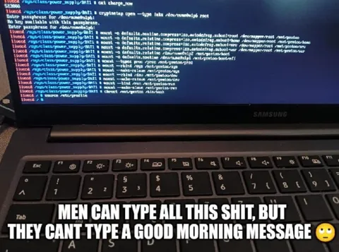 Men Can Type All This Shit