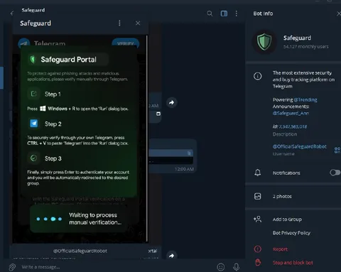 Safeguard Portal Malware Scam