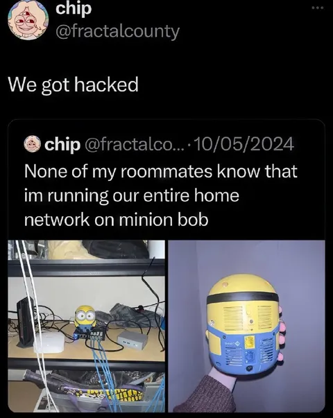 Home Network on Minion Bob