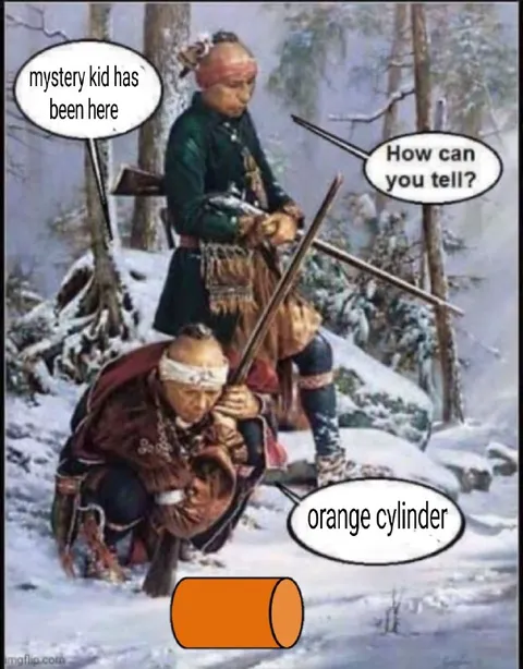 Orange Cylinder Evidence
