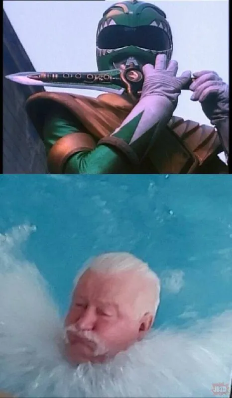 Зелёный рейнджер и утопающий дед