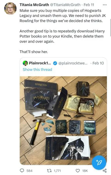 Buying Copies to Annoy Rowling