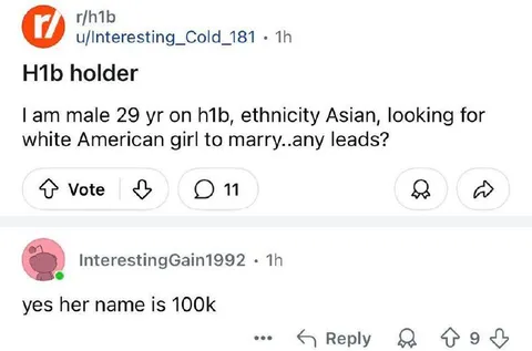 H1B Holder Looking for Marriage