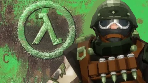 Брутальный солдат Half-Life