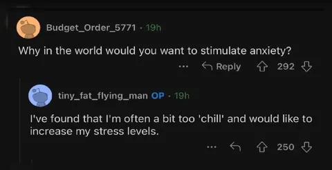 Increasing My Stress Levels