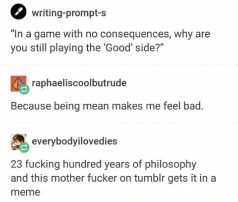 Being Good Feels Better
