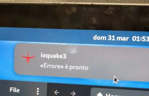 Errore è pronto