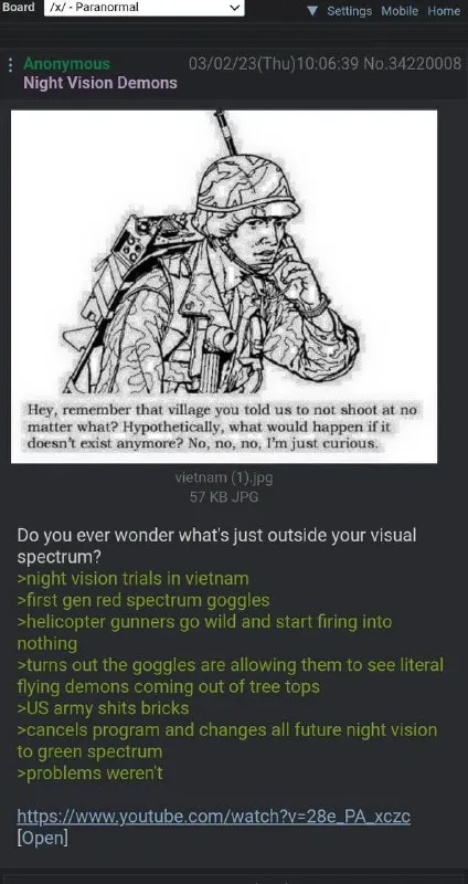Night Vision Demons in Vietnam