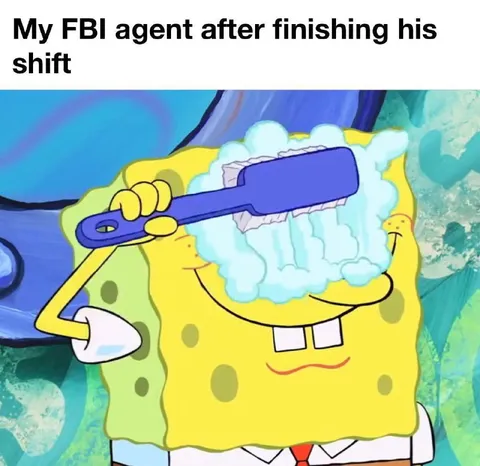 FBI Agent Finishes His Shift