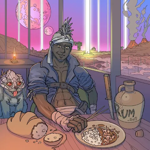 Fantasy Feast with Rum