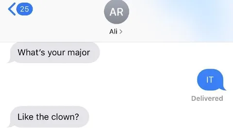What's Your Major? Like the Clown