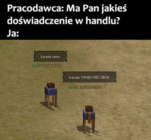 Doświadczenie w handlu
