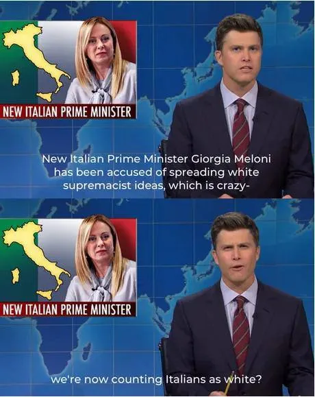 Counting Italians as White